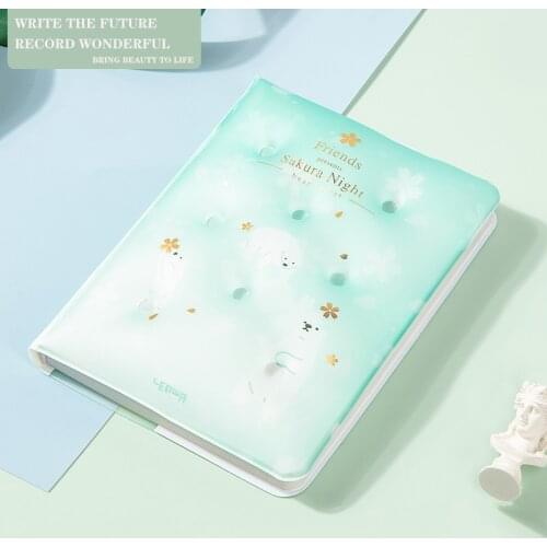 PP A5 Notebooks Journal Planner Notebook Agenda Organizer Note Book for Girl School Student Stationery