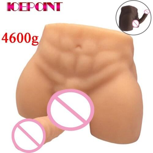 4600g Real Dildo Realistic Anal Pussy Adult Sex Toys for Men Gay Male Masturbator Sex Doll Pussy Masturbation Penis For Women