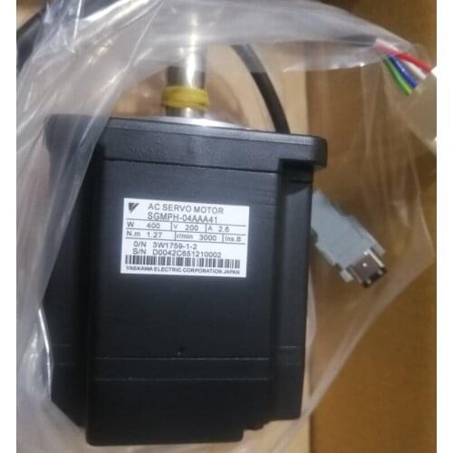 Made in japan new and original yaskawa 400W servo motor ac servo SGMPH-04AAA41 ac servo motors