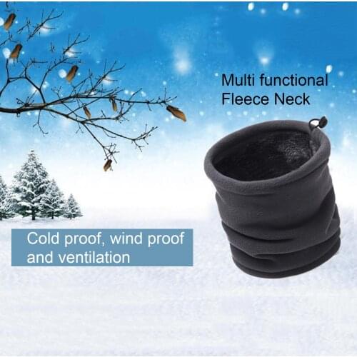 Outdoor Women Men Fashion Female Winter Warm Scarf Solid Cable Knit Wool Snood Infinity Neck Warmer Cowl Collar Scarf
