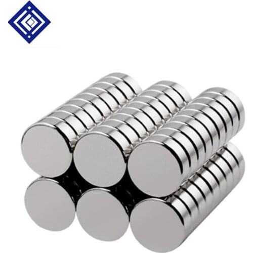 High quality NdFeB strong Neodymium round Magnet dia5-20mm thickness 1-10mm