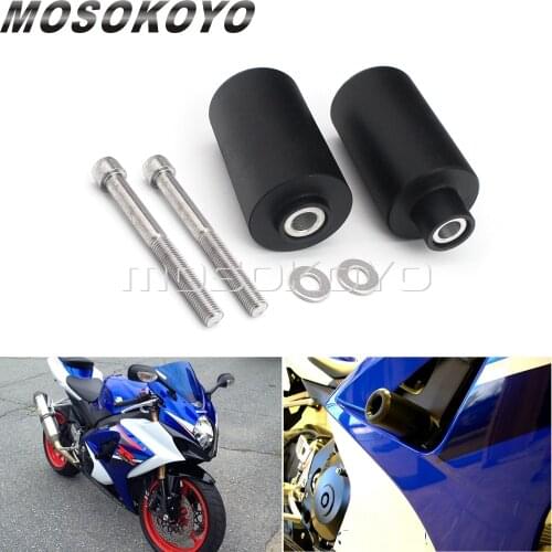 Motorcycle Frame Sliders Protection Crash Falling Protector Kit w/ Mount Bolts For Suzuki GSX-R GSXR 1000 GSXR1000 2007-2008