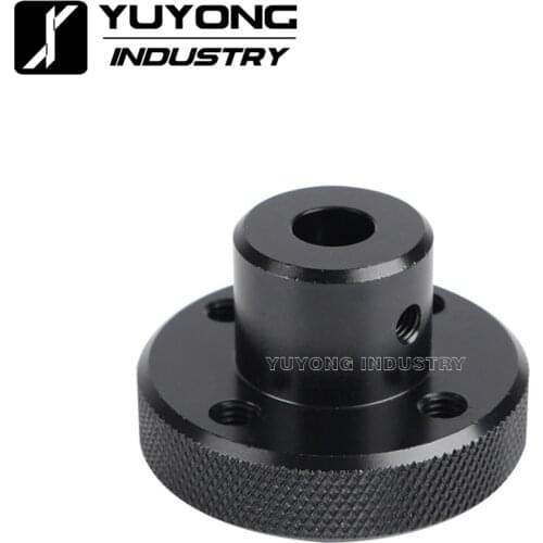 Precise CNC technology 8mm bore Knurled Grip Jog Knob hand wheel for T8 lead screw OpenMiniMill machine