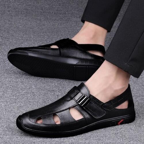 Brand Breathable Mens Oxford Shoes Top Quality Dress Shoes Men Flats Fashion Genuine Leather Casual Shoes Work Shoes