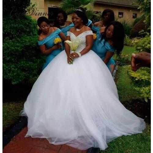 Vintage Princess Organza Tulle Wedding Dress Sequin Lace V neck Cap Sleeve mariage Lace bride dress Wedding Gown W0385