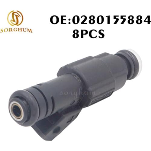 8PCS For BMW EV14 M60 M62 540i 740i 4.4L 4.0L V-8 Fuel Injectors 0280155884