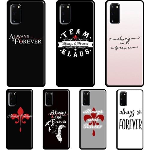 The Vampire Diaries Always And Forever Case For Samsung Galaxy S21 Ultra S20 FE Note 20 Ultra Note 10 S8 S9 S10 Plus S10e Cover