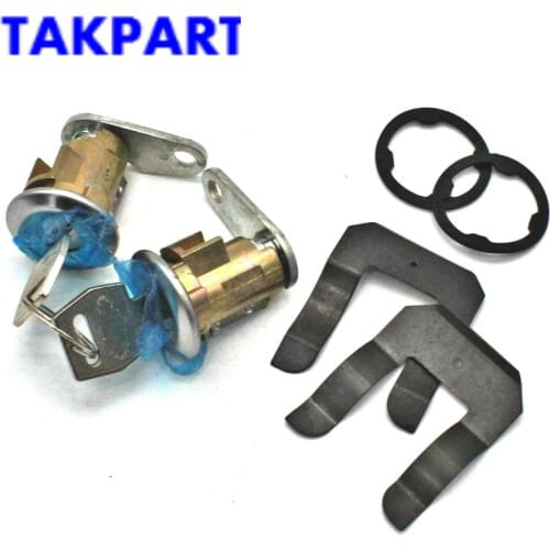 TAKPART CARPRIE Lock Craft Door Lock Cylinder Pair / For Listed For Ford & Mercury Models 15494 td0425 dropship