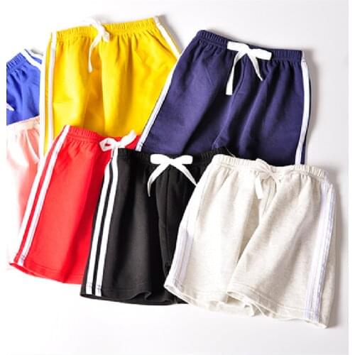 HOT 2021 Summer New Childrens Sports Shorts Trendy Fashion All-Match Cotton Casual Pants Wholesale From 1 To 7 Years