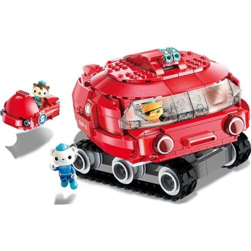 ENLIGHTEN Ideas City The Octopus Octopod Octonauts doctor Cartoon Building Blocks Model Sets Kids kits