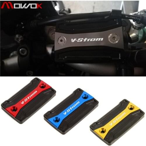 For Suzuki V-STROM 650/XT 1000/XT DL1000/DL650 V-STROM 250 2004-2020 Motorcycle CNC Front Brake Fluid Reservoir Cap Cover