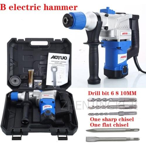 Electric Hammer Electric pick Rotary Hammer Shock Electric Perforator Tools Hammer Drill impact Electric Breaker Power Tools