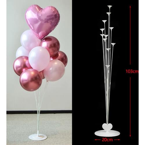 Wedding Decoration Balloon Holder Column Balloons Stand Metallic Balloon Birthday Party Ddecorations Adult To Celebrate