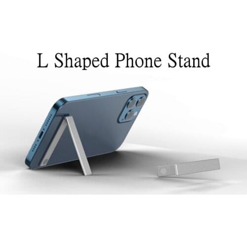 Mobile Phone Holder L Shaped Stabilizer Phone Stand Foldable Aluminium Alloy For Phone Tablet Within 12 Inches Holder Bracket