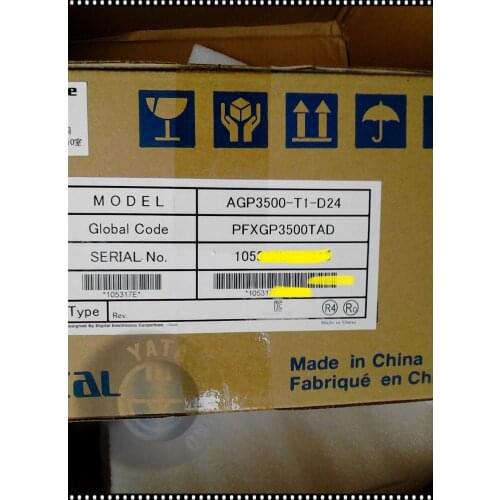 NEW&ORIGINAL AGP3500-T1-D24 HMI TOUCH PANEL 10.4" TFT COLOR LCD, 2 SERIAL, 2 USB, ETHERNET, 24VDC *100% REAL STOCK,Please contac