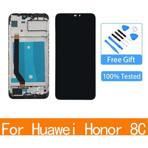 Original 6.26'' LCD For Huawei Honor 8C LCD Display Touch Screen Digitizer Assembly For Honor8C BKK-AL10 BKK-L21 LCD