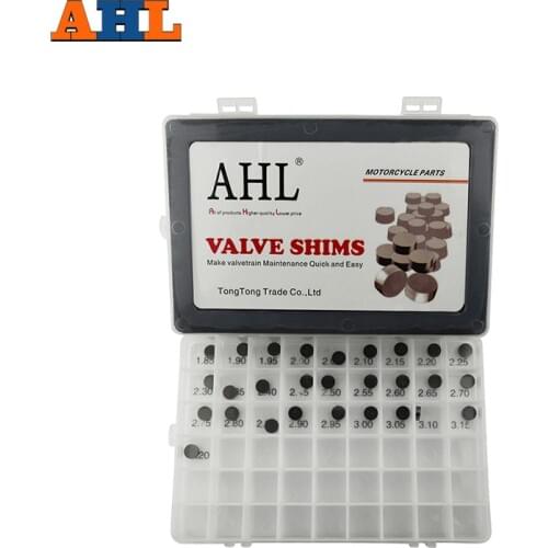 AHL 28pcs Motorcycle Engine Parts 10mm Adjustable Valve Shim Complete Washers Refill Kit For For Aprilia