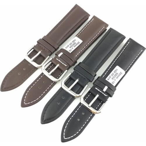 For Cartier tissot Omega Longines lv dw Seiko Mens womens watch band 12 14 21 24 26mm Genuine calf leather strap Accessories