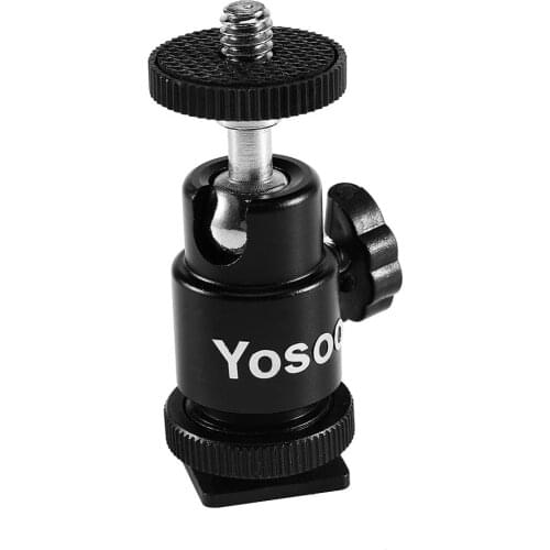 YOSOO 360 Rotation Mini Camera Cradle Tripod Ball Head for DSLR Accessoiry Hot Shoe Mount Adapter Ring Tripod Ball Head