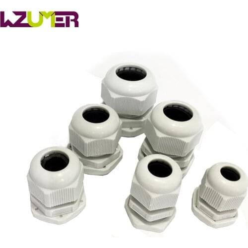 Waterproof Cable Gland IP68 PG7 for 3-6.5mm PG9 PG11 PG13.5 PG16 PG21