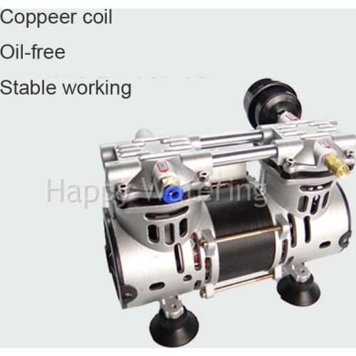 High Quality Quiet 300W Oilless Air Pump 12V/24V/110V 220V 0.28Mpa Max Pressure 70L/MIN Flow Max Air Compressor