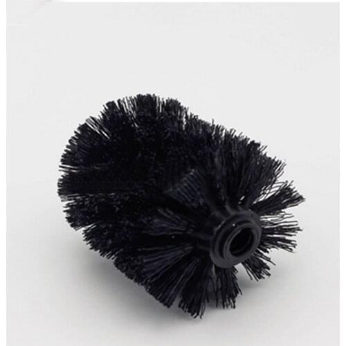 1pcs Black White Toilet Brush Head Holder Replacement Universal Cleaning Brush Head for Bathroom WC Toilet Clean Accessories