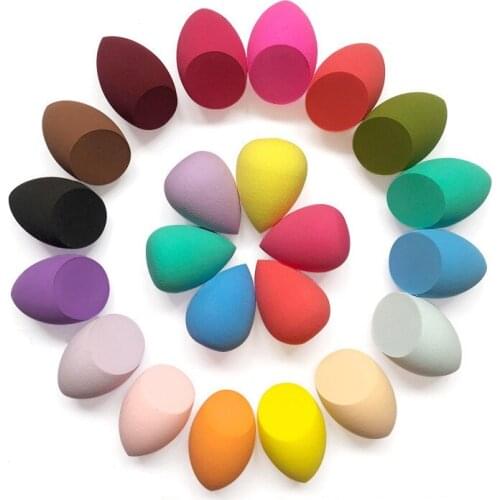 1Pcs Face Makeup Sponge Puff Soft Facial Cosmetic Concealer Cream Foundation Powder Puff Water Drop Shape Smooth Beauty Tool
