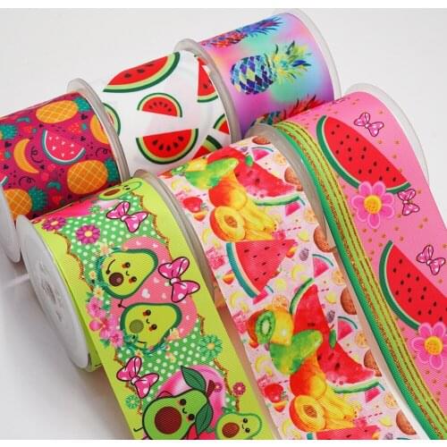 10 Yards LOVE Printed Grosgrain Ribbon For Hair Bows DIY Crafts Handmade Accessories 51618