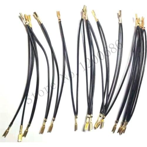 20AWG 12cm apart 2.8MM 30 Daisy Chained 110 Quick Connectors Wire harness New Arcade Push Button Micro Switch Ground wire