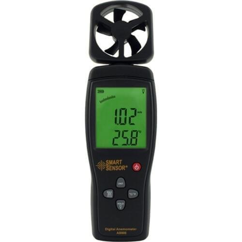 Anemometer Smart Sensor Air-flow 0.3~45m/s Temperature Measuring:0~45C