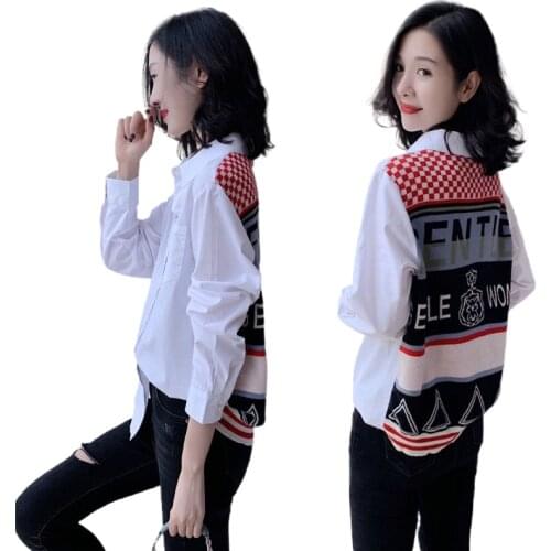 Женские стильные рубашки DIANRUO China At AliExpress