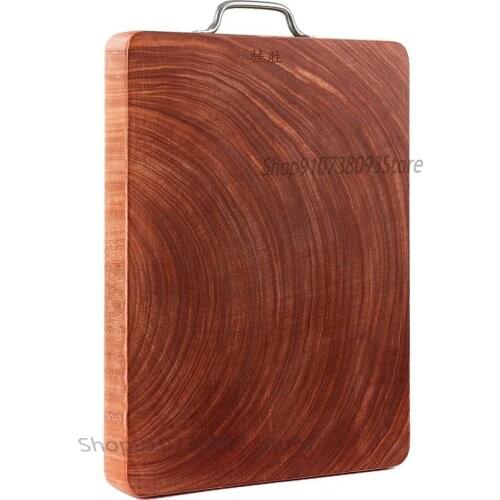Solid Wood Household Rectangular Cutting Board Mould Proof Board Kitchen Whole Wood Cutting Board