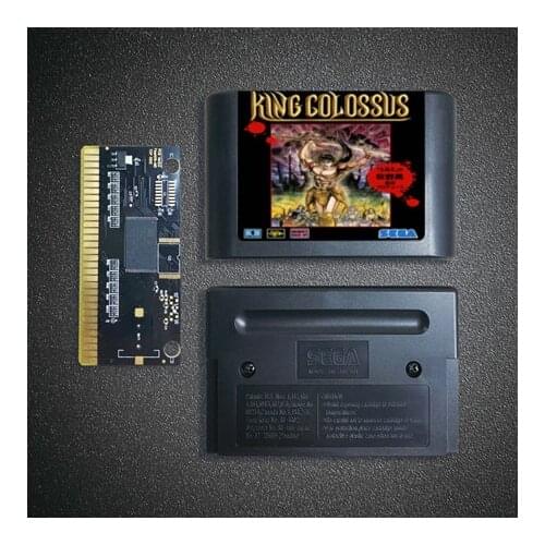 King Colossus - 16 Bit MD Game Card for Sega Megadrive Genesis Video Game Console Cartridge