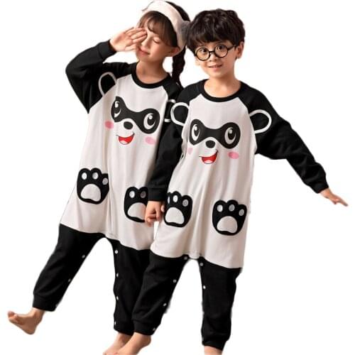 Kigurumi Onesie Kids Panda Pajamas For Boys Girls Animal Cartoon Blanket Sleeper Baby Costume Winter Boys Girls Clothes Jumspuit