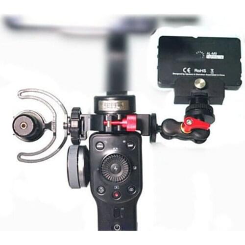 Ring Clamp Compatible With Fill Light/Microphone/Extension Bracket/Monitor for Zhiyun Smooth 4 Gimbal Stabilizer