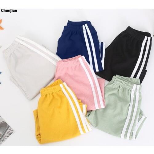 3 to 14 Years Teens Shorts for Girls Summer Beach Pants Sports Shorts Kids Casual Loose Girls Panties Children Active Shorts