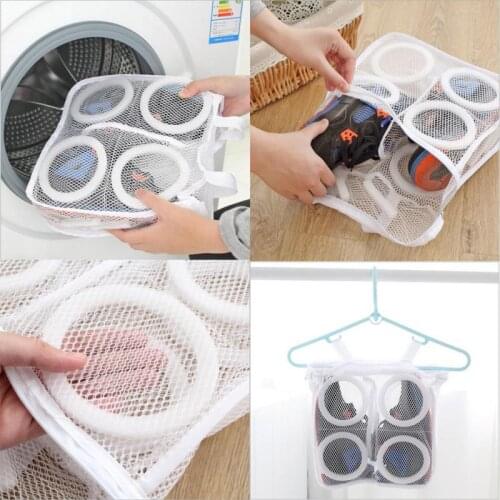 Lazy Shoes Washing Bags Washing Bags For Shoe Mesh Laundry Shoes Bags Dry Shoe Home Organizer Portable Shoe Care Kit