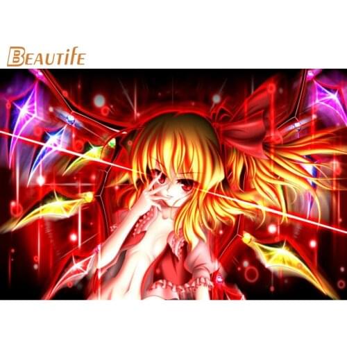 New Arrival TouHou Project Poster Cloth Silk Poster Home Decoration Wall Art Fabric Poster Print 30x45cm,40X60cm.50X75cm,60X90cm