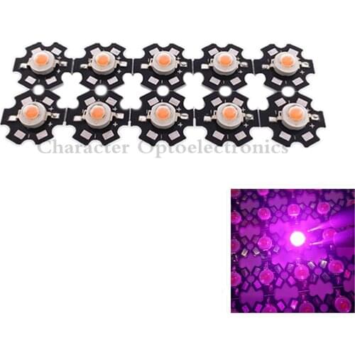 3w full spectrum LED 400nm ~840nm led chip ,45mil bridgelux 3w led diode for indoor plant grow 100pcs