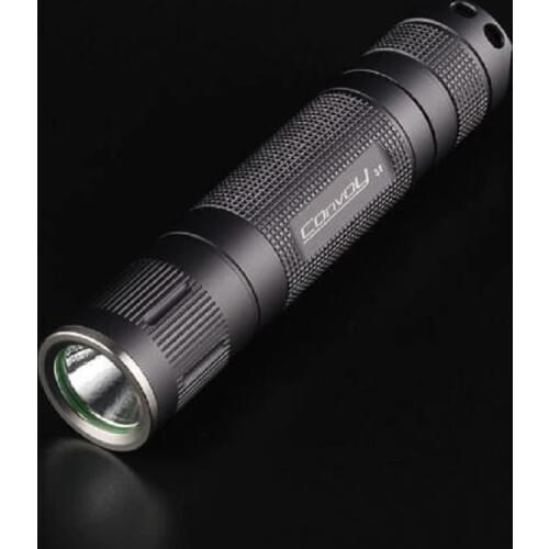 Gray Convoy S3 Cree XM-L2 U2-1A AMC7135*3 2-Group 3/5-Mode EDC LED Flashlight