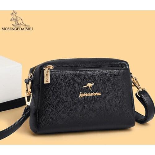 2021 New Solid Color Designer Ladies Crossbody Bag Fashion Casual Womens Bag High-quality PU Leather Women Shoulder Bags Bolsos
