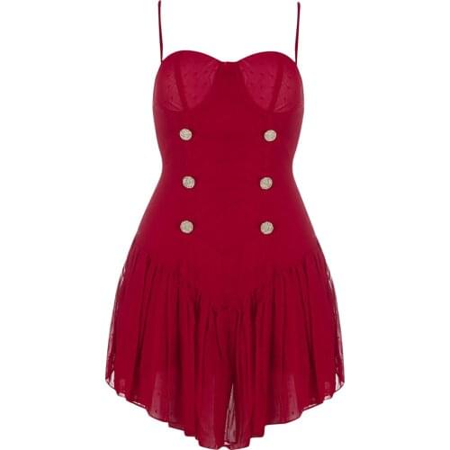 2021 New Women Dress Sexy Spaghetti Strap Mini Dress Party Club Celebrity Summer Dresses Sleeveless Clothing
