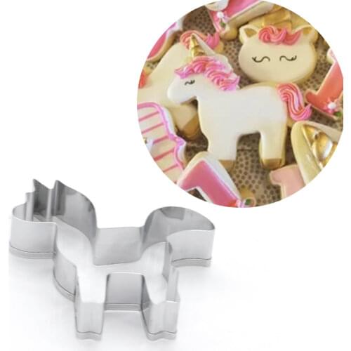 APRICOT Stainless Steel Pony Cookie Cutter Cake Gum Paste Mould Layer Slicer DIY Wedding Birthday Cake Tools