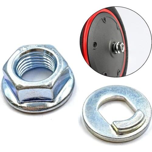 Electric Scooter 2 Sets Of Front Motor Wheel Nut Bolt Screws For Xiaomi M365/PRO Scooter Universal Front Wheel Motor Screw Parts