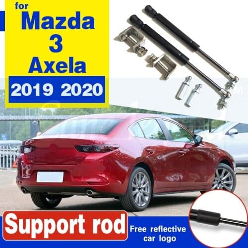 For Mazda3 Mazda 3 Axela 2019 2020 BP Refit Rear Door Trunk Spring Auto-rising Gas Strut Bars Lift Support Rods Styling