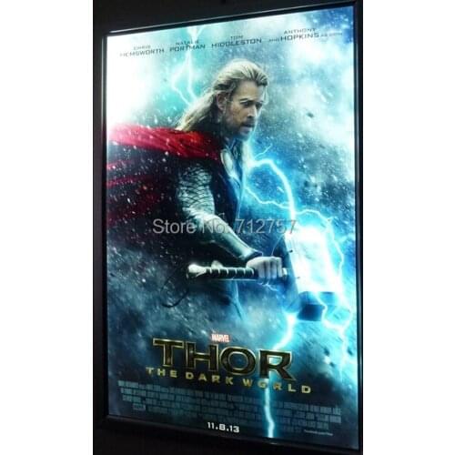 27"x40" Movie Poster Light box Display Frame Cinema Lightbox Decorate Your Theater