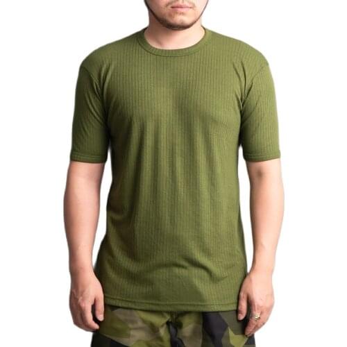 SMTP YJ10 The Swedish army version of the original physical training round collar short sleeve T-shirt British German T-shirt