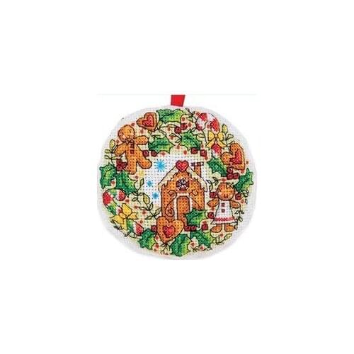 Gingerbread Villain Circle Diagram MM191124 cross stitch 11CT 18ct 14ct cotton thread embroidery DIY handmade needlework