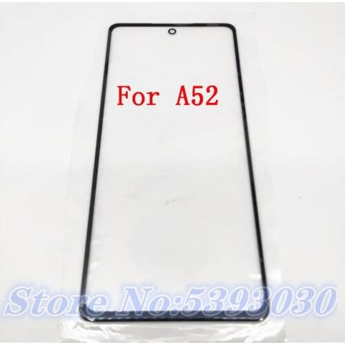 For Samsung Galaxy A12 A32 A42 A52 A72 5G Front Lens Outer Glass LCD Touch Screen Panel Front Glass Repair Parts