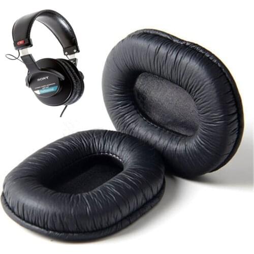 Sony MDR-7506 Earpads, Preminum Ear Cushions for Sony Mdr-7506 Headphones, Soft and Comfort Leather, Memory Cushion